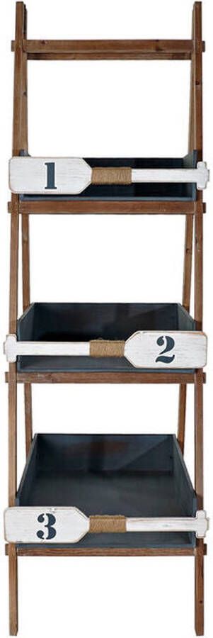 DKD Home Decor Planken S3021857 Spar Blauw Wit (51 x 70 x 160 cm)