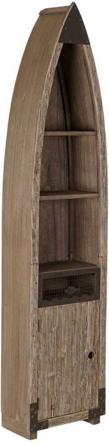 DKD Home Decor Planken Spar Natuurlijk (39 x 22 5 x 170 cm)