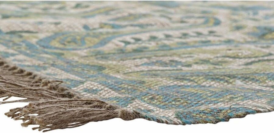 DKD Home Decor Tapijt 120 x 180 x 0 5 cm Rood Polyester Groen Arabisch (2 Stuks) - Foto 2