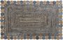 DKD Home Decor Tapijt 2100 gsm Katoen Jute (120 x 180 x 1 cm) - Thumbnail 2