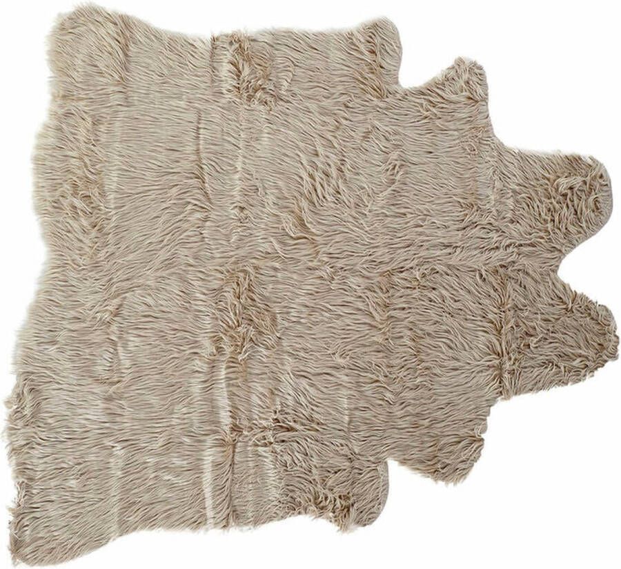 DKD Home Decor Tapijt Beige (160 x 150 x 2 cm)