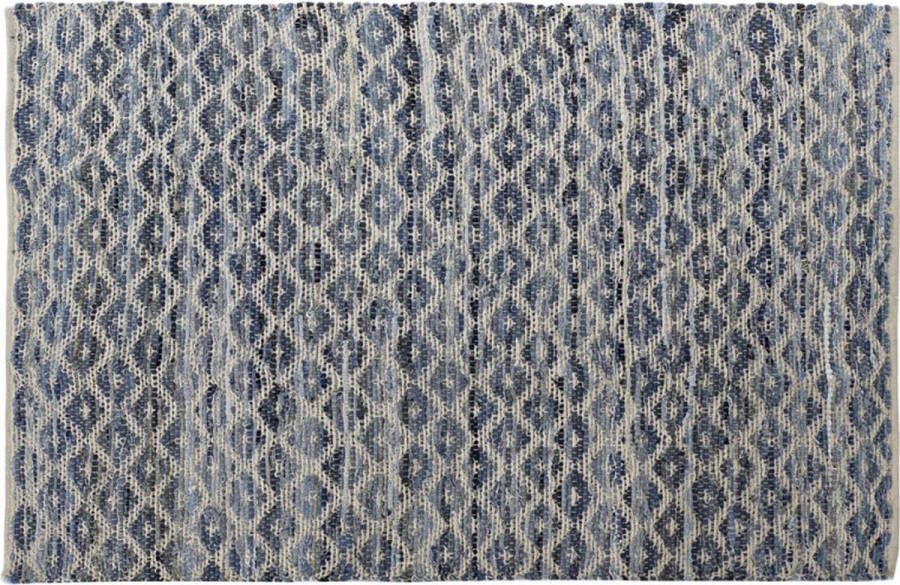 DKD Home Decor Tapijt Beige Blauw (160 x 230 x 1 cm)