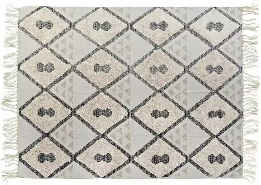 DKD Home Decor Tapijt Beige Modern (120 x 180 x 1 cm)