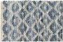 DKD Home Decor Tapijt Blauw Wit (120 x 180 x 1 cm) - Thumbnail 2