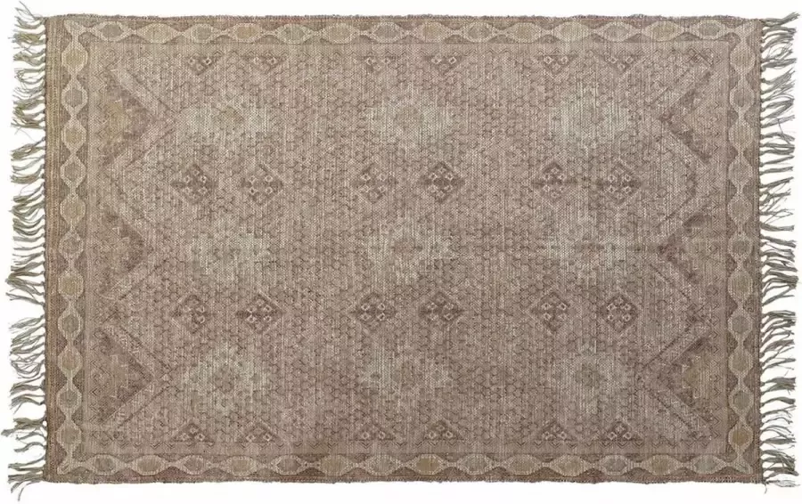 DKD Home Decor Tapijt Bruin Arabisch (120 x 180 x 0 5 cm)