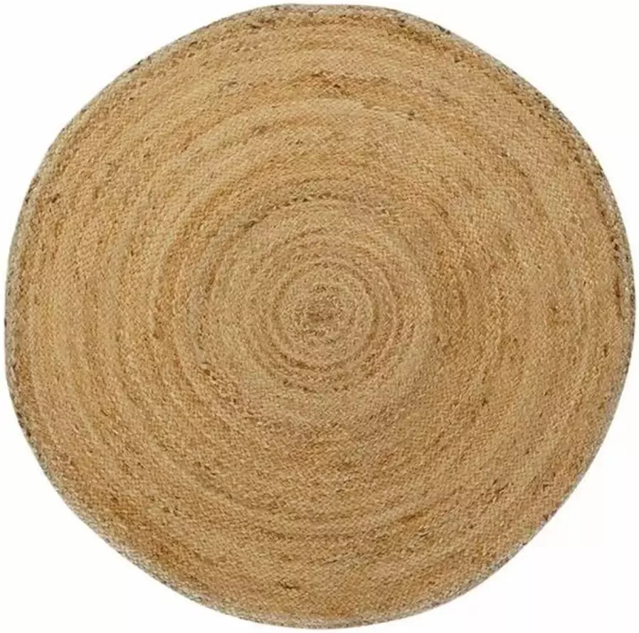 DKD Home Decor Tapijt Jute Boho (120 x 1 x 120 cm)