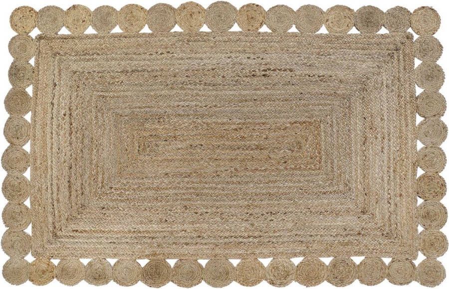 DKD Home Decor Tapijt Jute Bruin 200 x 290 x 1 cm