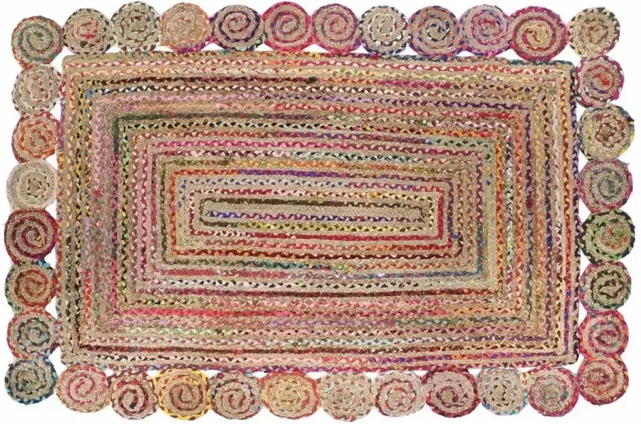 DKD Home Decor Tapijt Multicolour Arabisch (160 x 230 x 0 5 cm)