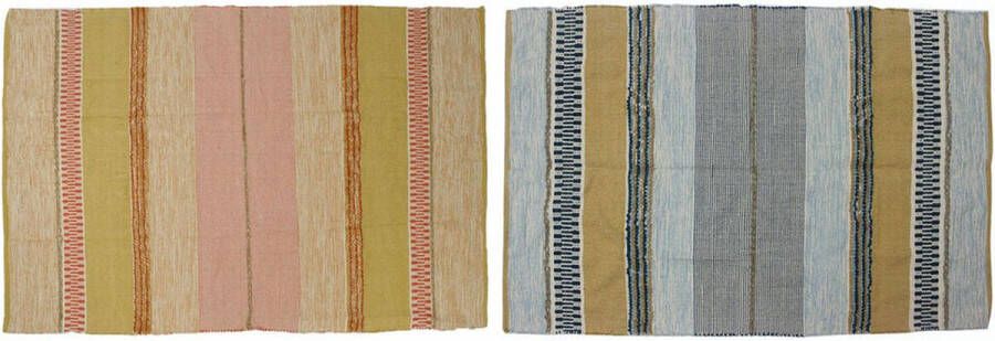 DKD Home Decor Tapijt Polyester Multicolour Modern 200 x 290 x 1 cm (2 Stuks)