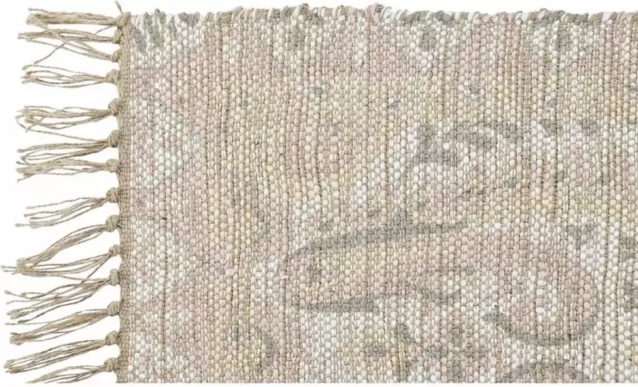 DKD Home Decor Tapijt 120 x 180 x 0 5 cm Rood Polyester Groen Arabisch (2 Stuks)