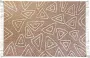 DKD Home Decor Tapijt Roze Terra cotta Wit Franjes Stads (160 x 230 x 1 cm) - Thumbnail 1