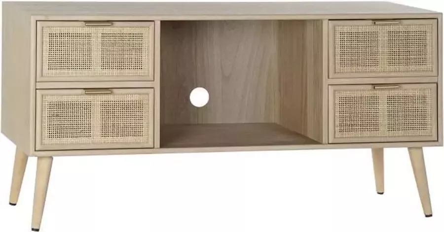DKD Home Decor Tv-meubel Paulownia hout MDF (120 x 42 x 60 cm)