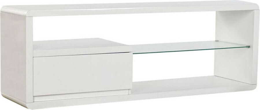 Maison de france Tv-meubel DKD Home Decor Wit Kristal MDF (140 x 50 x 40 cm)
