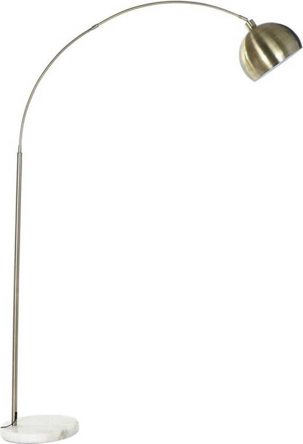 DKD Home Decor Vloerlamp 36 x 110 x 195 cm Gouden Metaal Marmer 220 V 60 W