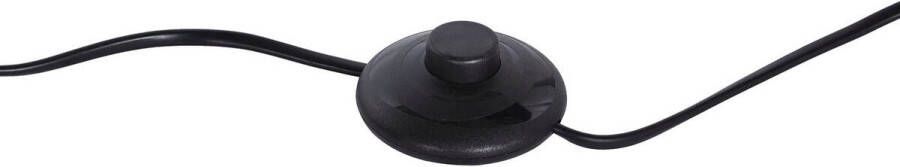 DKD Home Decor Vloerlamp 46 x 25 x 150 cm Zwart Metaal 220 V 50 W