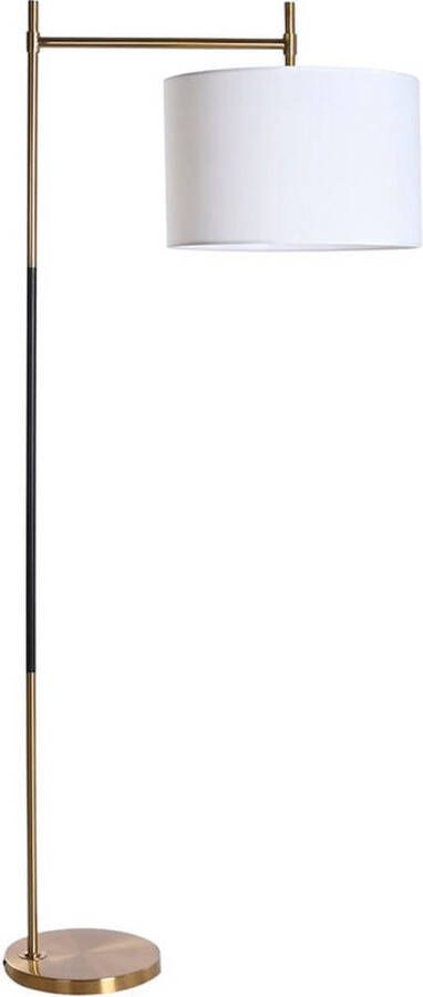 DKD Home Decor Vloerlamp 76 x 43 x 169 cm Zwart Gouden Metaal 220 V 50 W