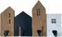 DKD Home Decor Wandkapstok Metaal Hout Stads Huizen (40 x 7 x 24 cm) - Thumbnail 1