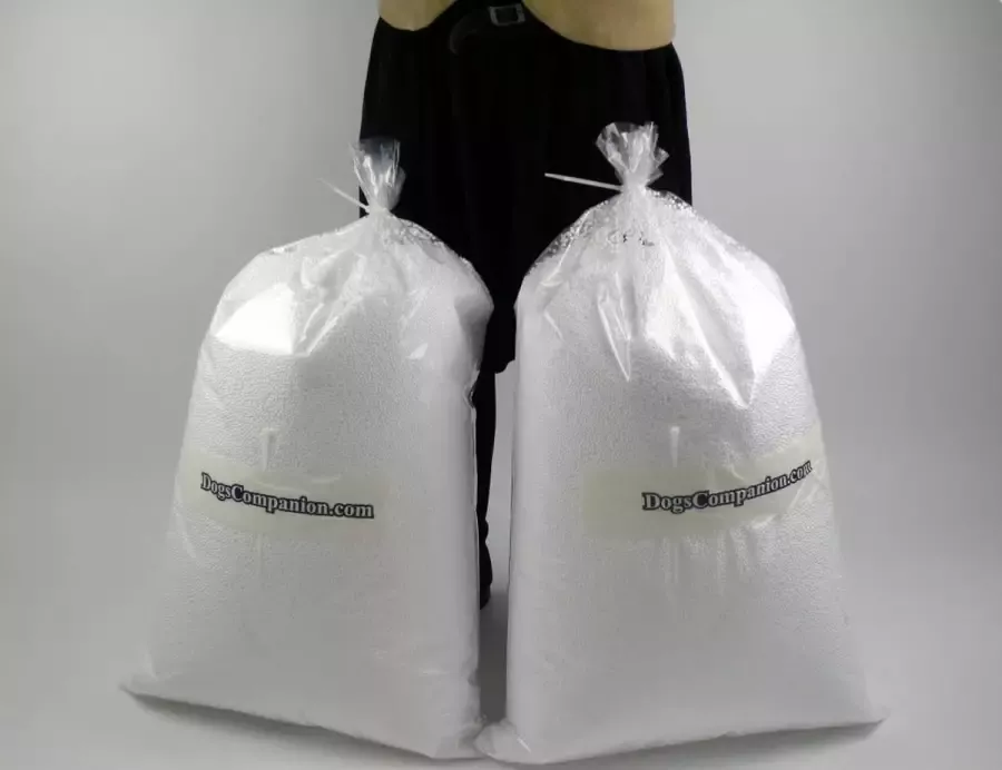 Dog's Companion Zitzakvulling 100 Liter EPS Parels Premium Kwaliteit Vulling voor Kussens zoals Hondenkussens