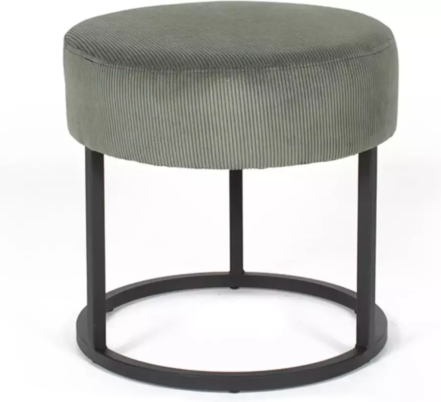 DOK 2 Evan Poef Groen Stof Large