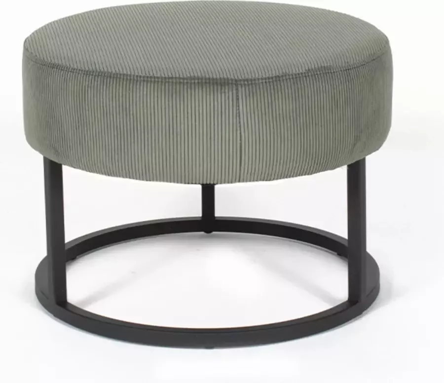 DOK 2 Evan Poef Groen Stof Extra Large - Foto 2