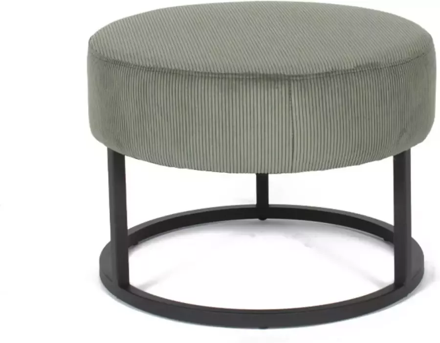 DOK 2 Evan Poef Groen Stof Extra Large