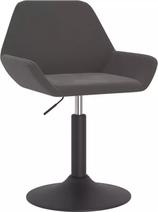 Dolce Vita La Barkruk fluweel donkergrijs