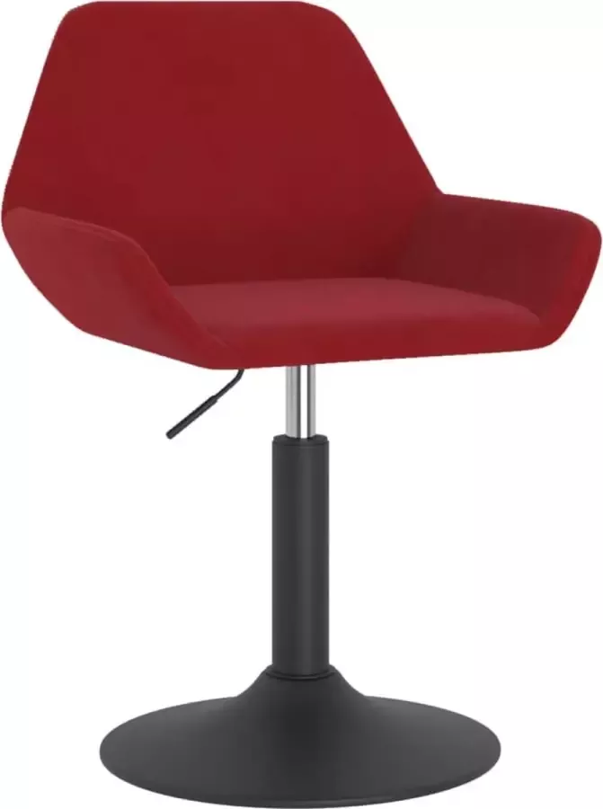 Dolce Vita La Barkruk fluweel wijnrood - Foto 2