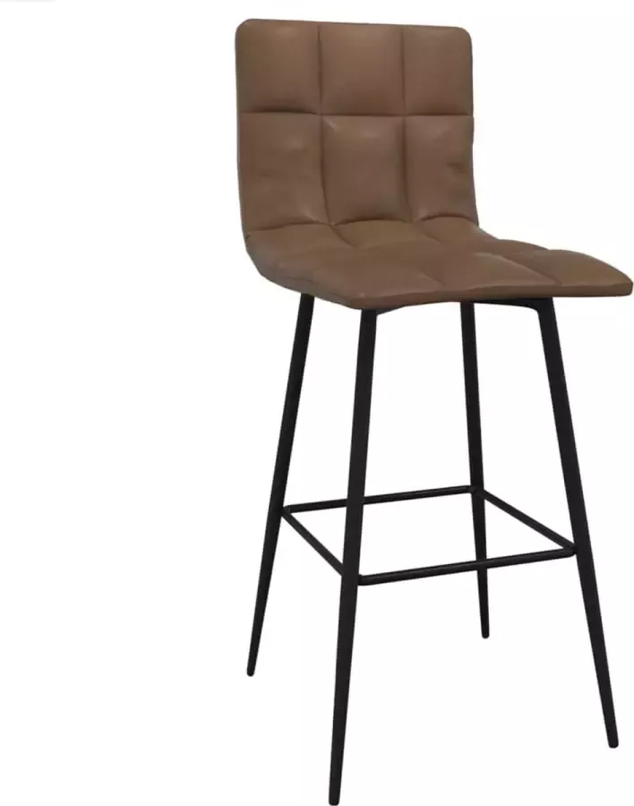 Dolce Vita La Barkruk kunstleer donkerbruin