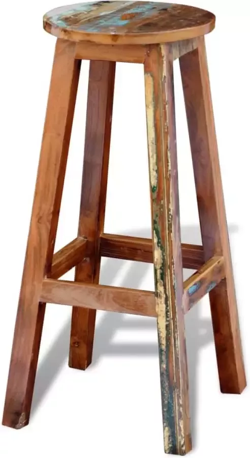 Dolce Vita La Barkruk massief gerecycled hout