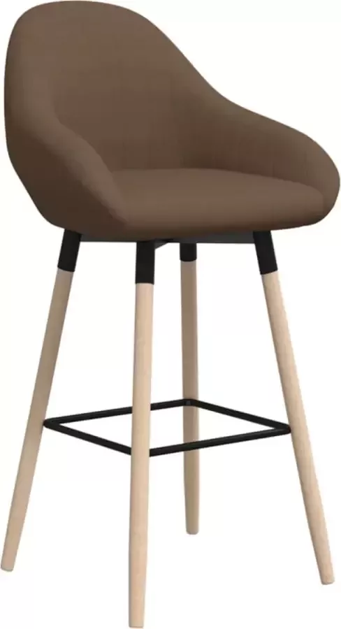 Dolce Vita La Barkruk stof bruin - Foto 2