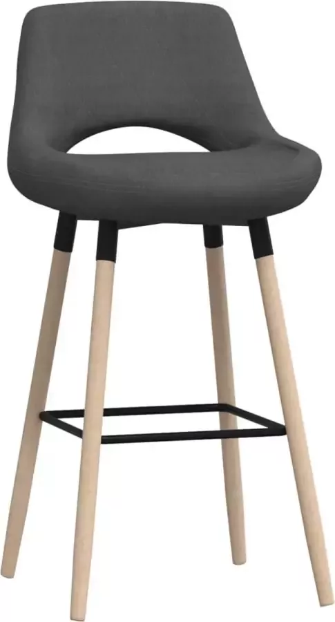 Dolce Vita La Barkruk stof donkergrijs - Foto 6