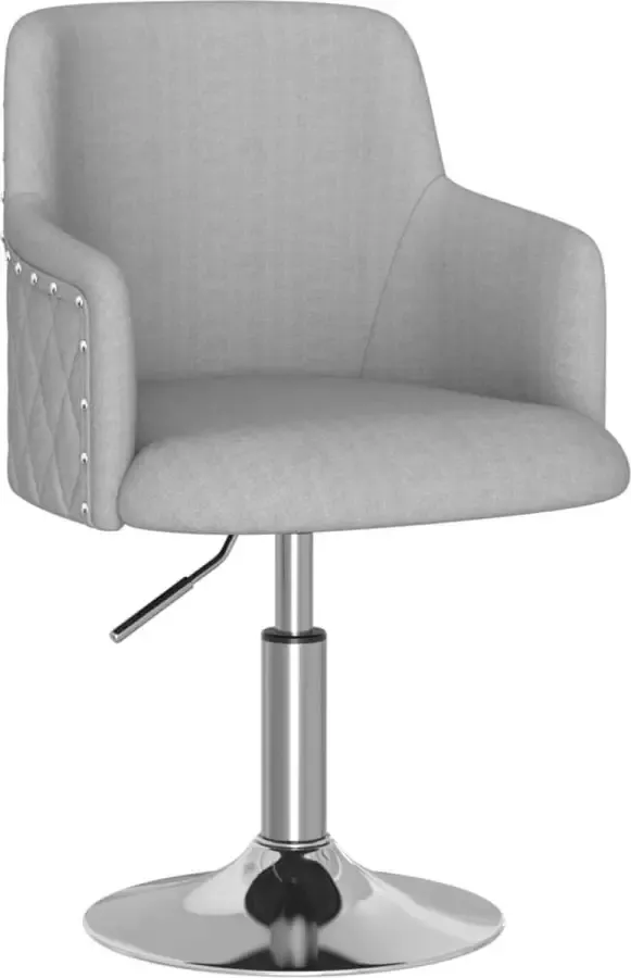 Dolce Vita La Barkruk stof lichtgrijs - Foto 2