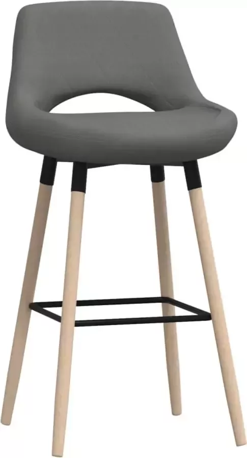 Dolce Vita La Barkruk stof lichtgrijs - Foto 4