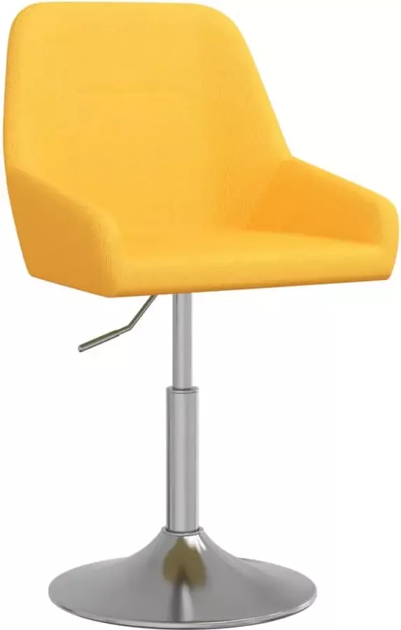 Dolce Vita La Barkruk stof mosterdgeel