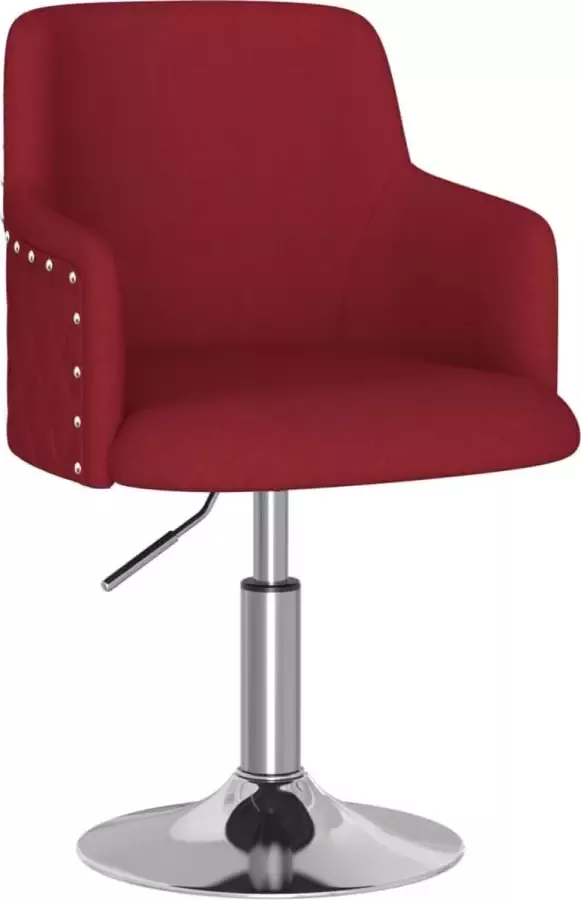 Dolce Vita La Barkruk stof wijnrood - Foto 3