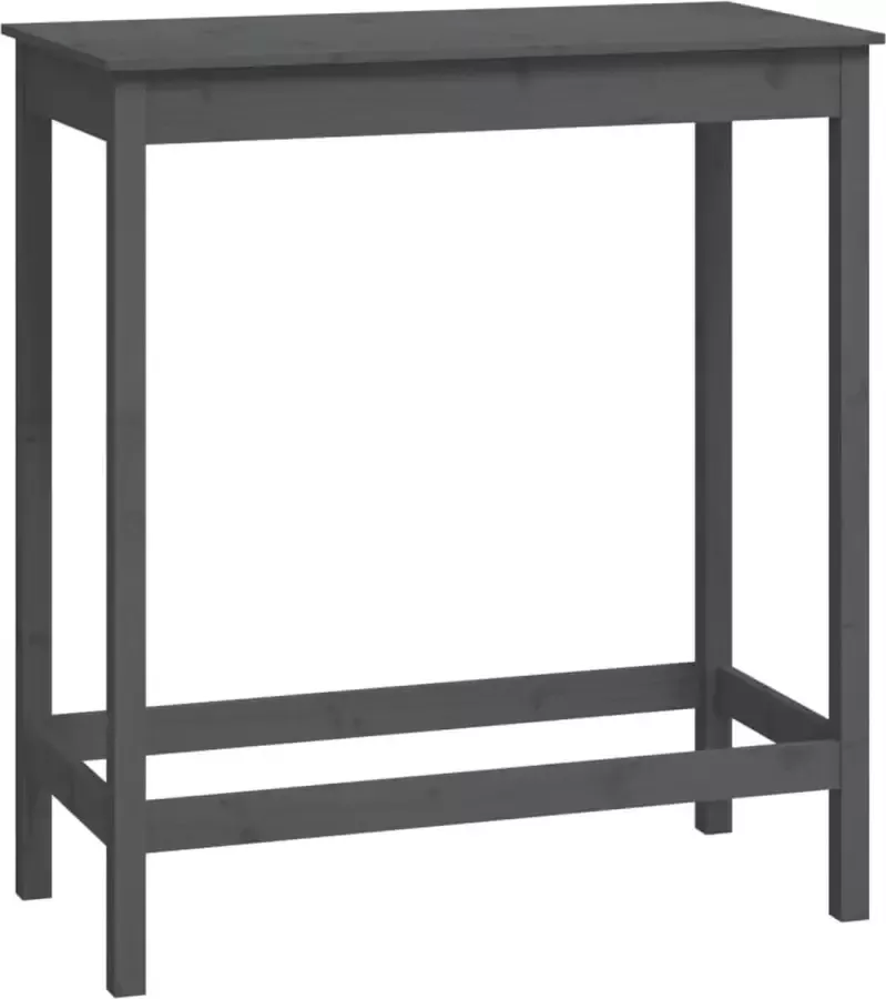 Dolce Vita La Bartafel 100x50x110 cm massief grenenhout grijs