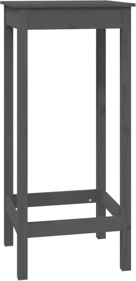 Dolce Vita La Bartafel 50x50x110 cm massief grenenhout grijs