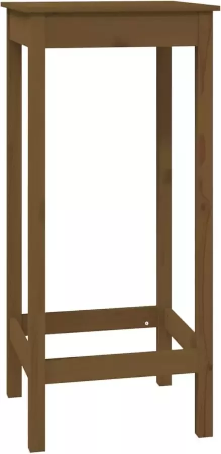 Dolce Vita La Bartafel 50x50x110 cm massief grenenhout honingbruin