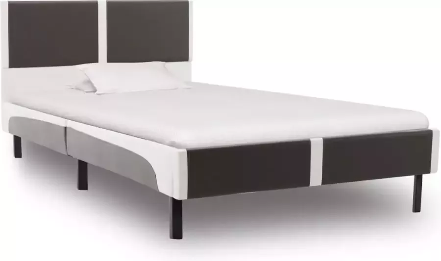 Dolce Vita La Bed met traagschuim matras kunstleer 90x200 cm - Foto 2