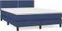 Dolce Vita La Boxspring met matras stof blauw 140x190 cm - Thumbnail 1