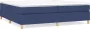 Dolce Vita La Boxspring met matras stof blauw 200x200 cm - Thumbnail 1