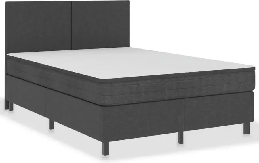 Dolce Vita La Boxspring stof donkergrijs 180x200 cm