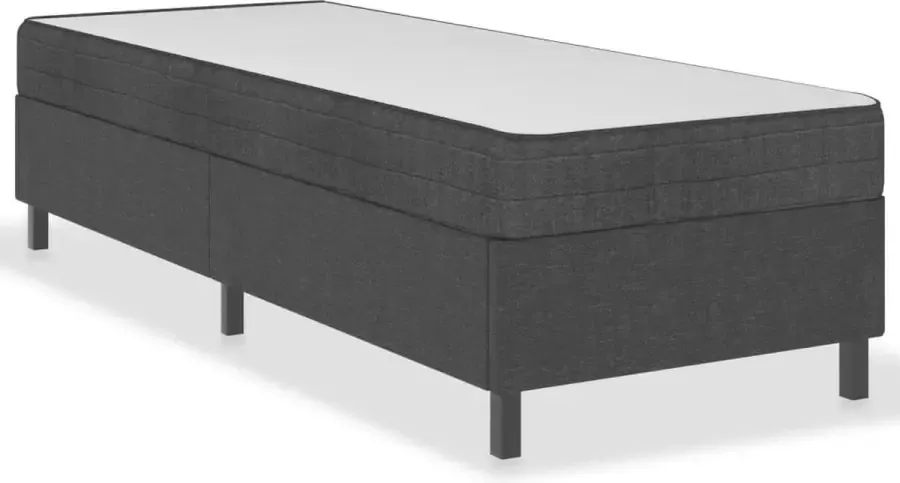 Dolce Vita La Boxspring stof donkergrijs 80x200 cm