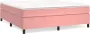 Dolce Vita La Boxspringframe fluweel roze 180x200 cm - Thumbnail 1