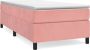Dolce Vita La Boxspringframe fluweel roze 90x190 cm - Thumbnail 2