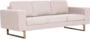 Dolce Vita La DriezitsZitmeubel Sofa Zitbank Loungebank Hoekbank Relaxbank Loveseat Bank stof crème