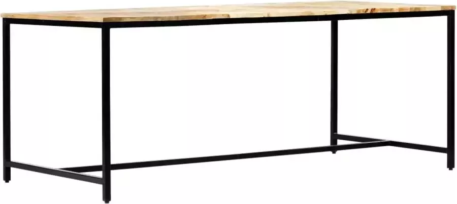 Dolce Vita La Eettafel 180x90x75 cm massief ruw mangohout