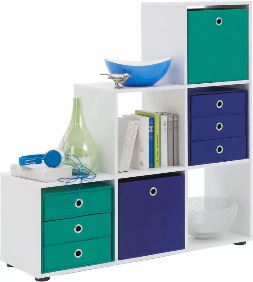 Dolce Vita La FMD Kamerscherm met 6 vakken wit