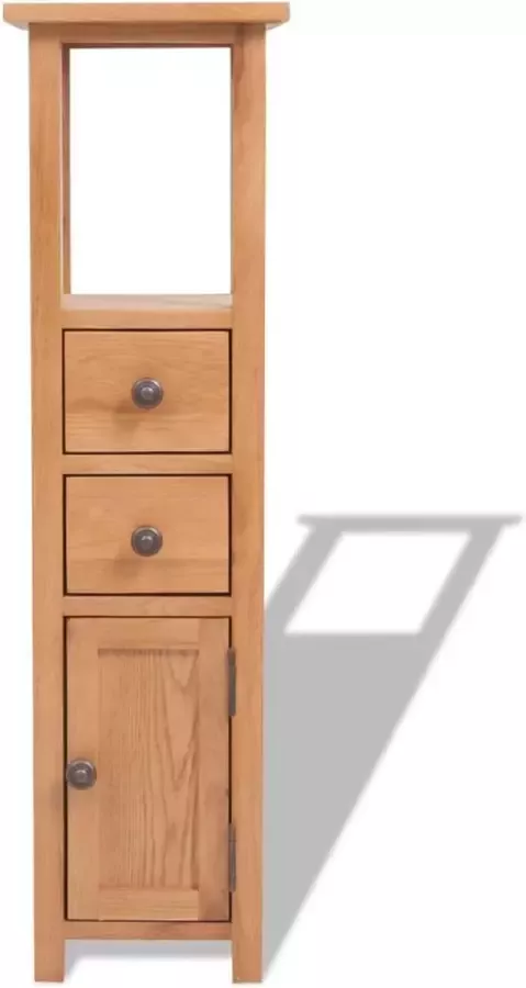 Dolce Vita La Hoekkast 26x26x94 cm massief eikenhout