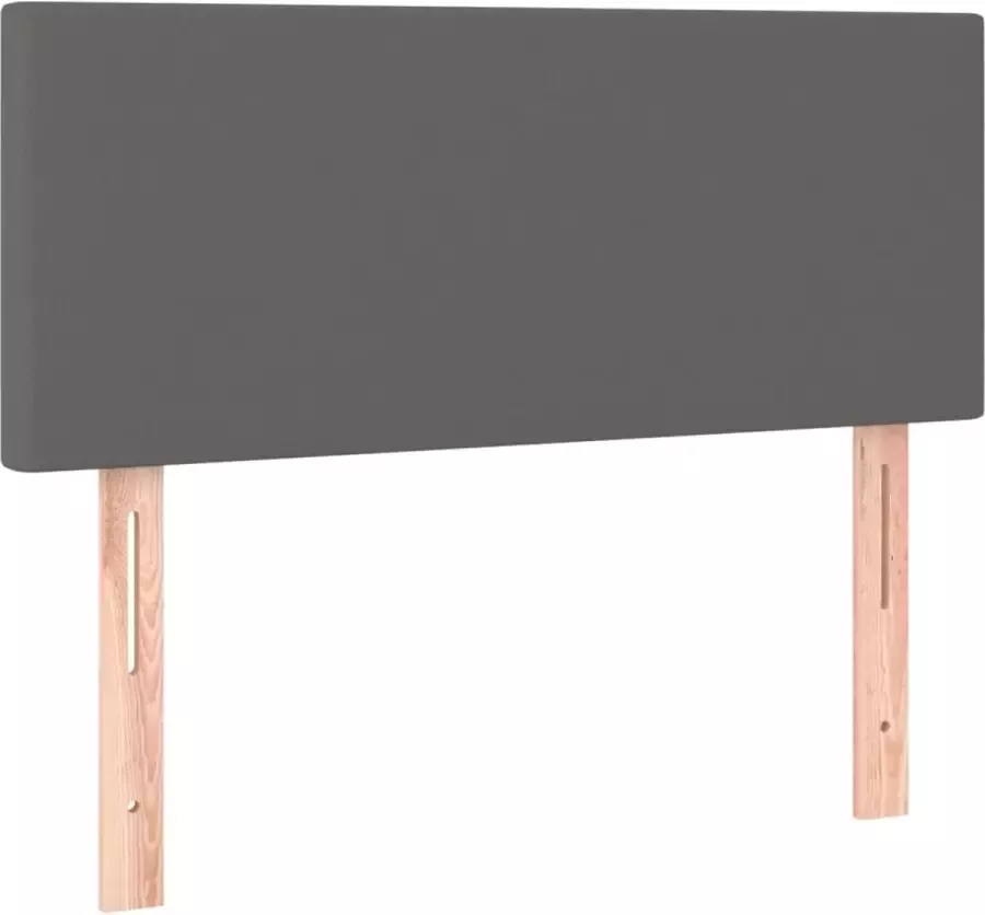 Dolce Vita La Hoofdbord 100x5x78 88 cm kunstleer grijs